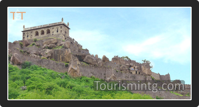 Golconda Fort, Hyderabad Tourism, Telangana.